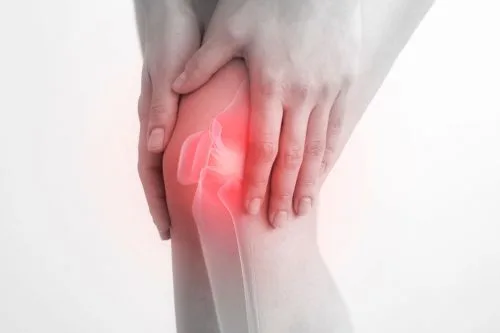 Person with severe joint pain
