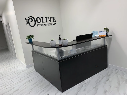 Olive Physiotherapy Reception Area